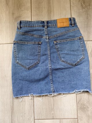 Falda vaquera Pull&Bear T.S denim azul vintage Y2K
