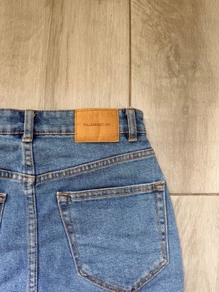 Falda vaquera Pull&Bear T.S denim azul vintage Y2K