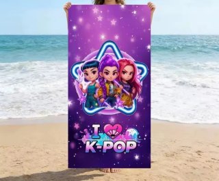 Toalla Kpop Demon Hunters 50x100 cm