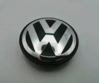 4 TAPAS BUJES RUEDA LLANTA VOLKSWAGEN GOLF 65/56mm