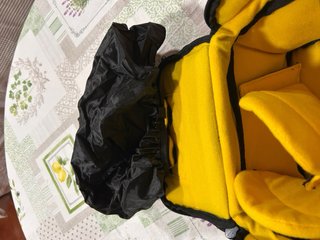 Bolsa para cámara de fotos gris y negra
