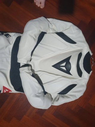 Mono Dainese Profesional 1 pieza Blanco/Negro