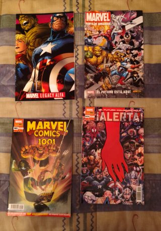 Lote one-shots y puntos de arranque Marvel