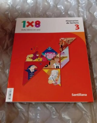 SIN ESTRENAR 1X8 libros en uno, 3 Primaria SANTILL