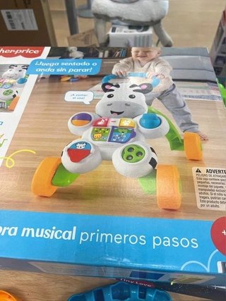 Fisher-Price Cebra parlanchina primeros pasos,