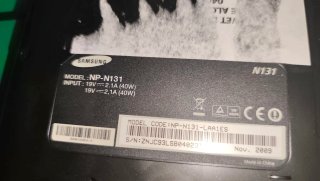 Lote 5 Mini Portátiles Samsung Negros