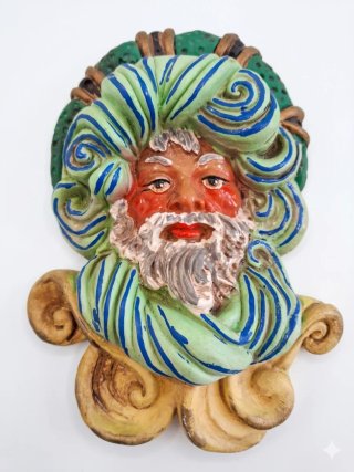 Maschera Terracotta Saraceno