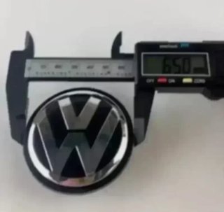 4 TAPABUJES CENTRO RUEDA LLANTA VOLKSWAGEN 65/56MM