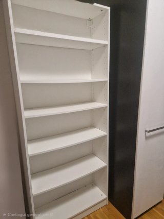 Estantería blanca 5 baldas