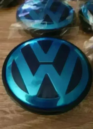 4 TAPACUBOS BUJE CENTROS RUEDA LLANTA VOLKSWAGEN