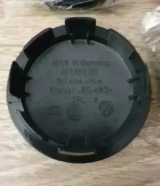 4 TAPACUBOS BUJE CENTROS RUEDA LLANTA VOLKSWAGEN