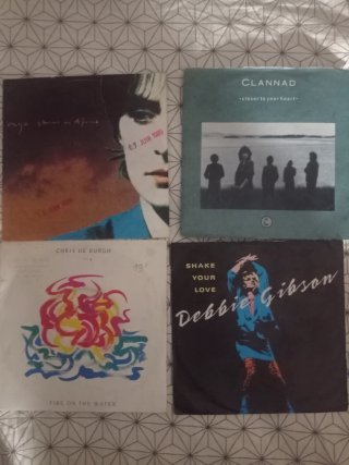 Lote Vinilos Años 80 Pop Rock