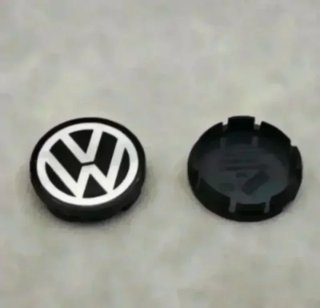 4 TAPAS BUJE RUEDA LLANTA VOLKSWAGEN 55MM GOLF BBS