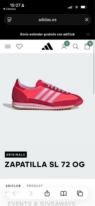 Adidas SL 72 OG W Zapatillas Deportivas