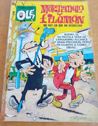 Tebeos mortadelo y filemon