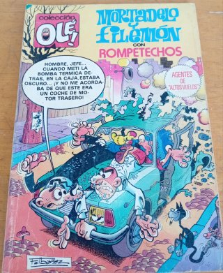 Tebeos mortadelo y filemon