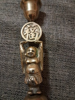 Amuletos de la suerte dorados