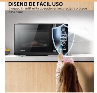 Microondas Toshiba 25L Digital Ultima generación.