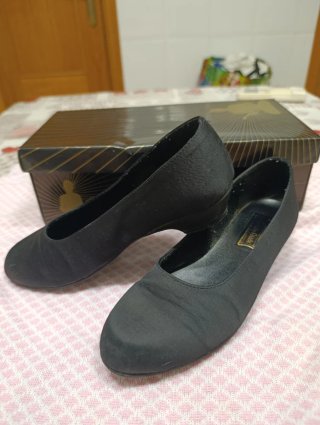 Zapatos Alicantina Niña Negros