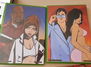 Pack doble de Grand Theft Auto para Xbox.