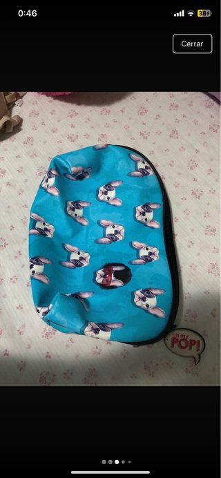 Neceser Oh My Pop perros azul