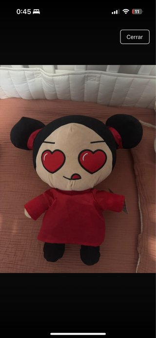 Peluche Pucca 36 cm, nuevo con etiqueta