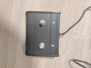 Pedal Conmutador 2 Canales Guitarra/Bajo