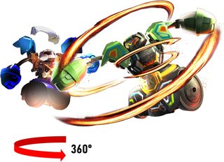 Pack 2 Robôs RC Kombat Tornado Silverlit