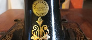 Máquina de coser antigua Frister & Rossmann (1902)