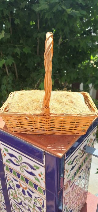 Cesta Mimbre Rectangular