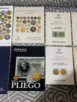 Lotes Catálogos Subastas Numismáticas