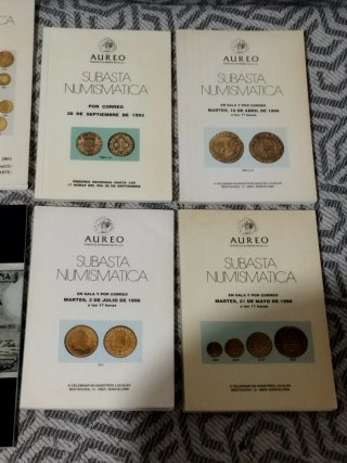 Lotes Catálogos Subastas Numismáticas