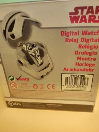 Orologio Digitale Star Wars Casco Stormtrooper