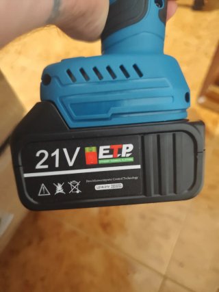 Rebarbadora a bateria 21V