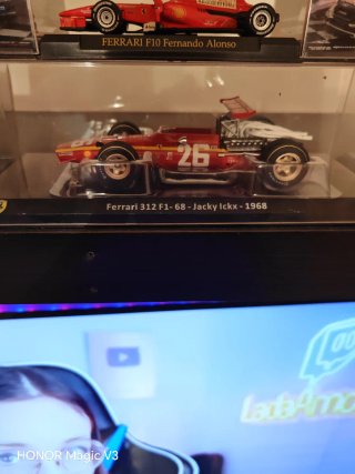 Maqueta Ferrari 312 F1-68 Jacky Ickx