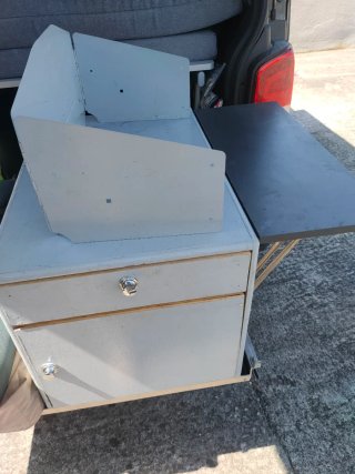 Mueble Cajonera Camper vw t5 multivan Multiflex