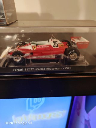 Maqueta Ferrari 312 T2 - Carlos Reutemann 1976