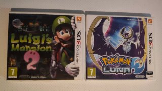 Pokemon Luna e Luigi's Mansion 2 per Nintendo 3DS
