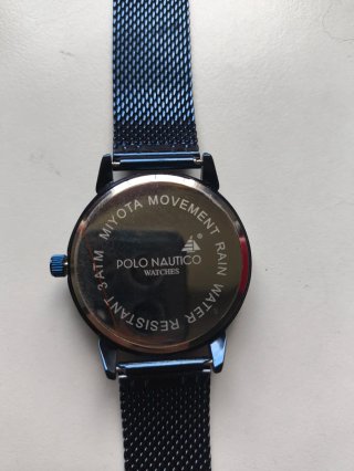 Orologio Polo Nautico Uomo Blu/Argento