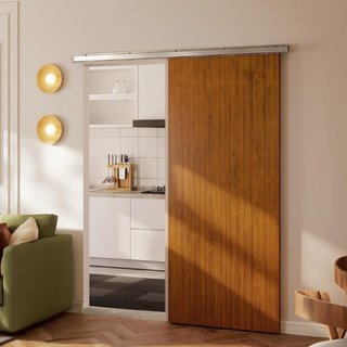 Porta Scorrevole 90x210 cm, Armadi Kit Montaggio,