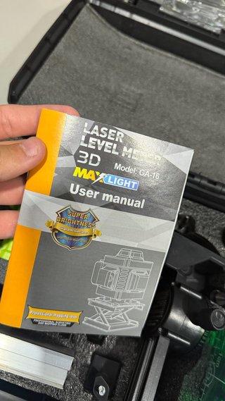 Nivel Láser 3D MAXLIGHT GA-16