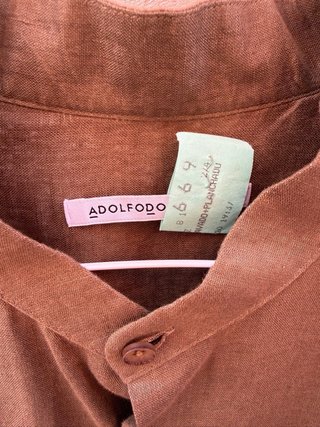 Camisa Adolfo Dominguez Verde Militar
