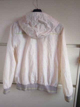 Giacca con cappuccio bianca edge small bianco cap
