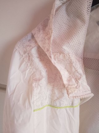 Giacca con cappuccio bianca edge small bianco cap
