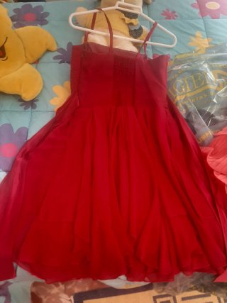 Vestido buganvilla con flor