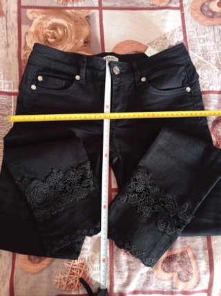 Pantaloni jeans neri Liu Jo