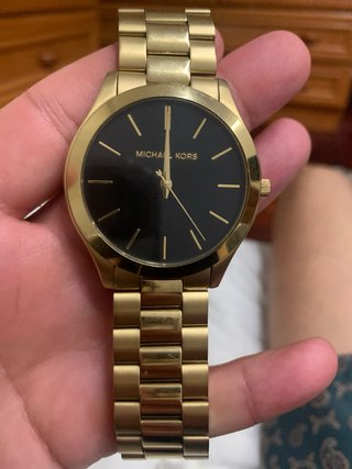 Reloj Michael Kors Negro y Dorado