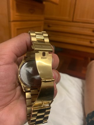 Reloj Michael Kors Negro y Dorado