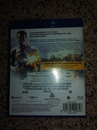 Comando Blu-ray Montaje del Director