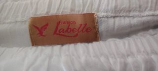 Blusa Blanca Ibicenca Fashion Labelle Talla L